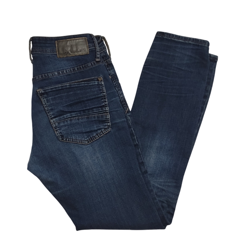 Depart West By Buckle Mens Trouper Skinny Blue Jeans Size 28x 30